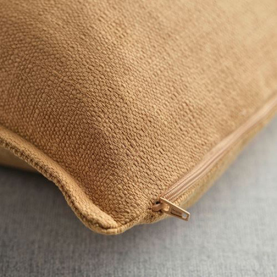 IKEA LAGERPOPPEL - kırlent kılıfı, 50x50 cm (sarı-bej) sarı-bej