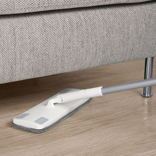 IKEA PEPPRIG - düz mop için mikrofiber bez, 10x29 cm (gri) gri