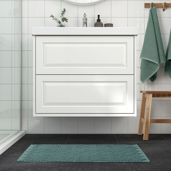 IKEA FJÄLLKATTFOT - banyo paspası, 50x80 cm (turkuaz)