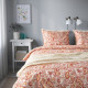 ikea-rodgersia-çift-kişilik-nevresim-seti-240x220-50x60-cm-pembe-beyaz-pembe-beyaz