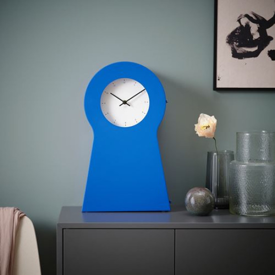 IKEA IKEA PS 1995 - duvar saati, 48 cm (mavi) mavi