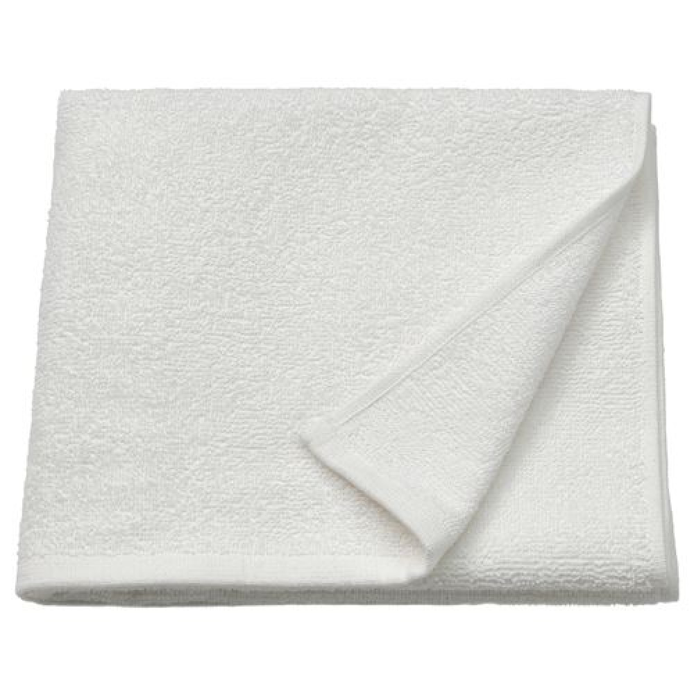 IKEA LUDDVIAL - banyo havlusu, 55x120 cm (beyaz)