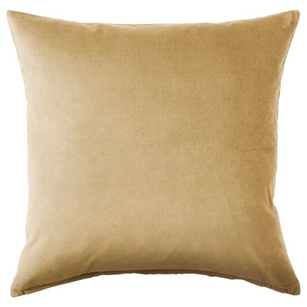 IKEA SANELA - kırlent kılıfı, 50x50 cm (sarı-bej)