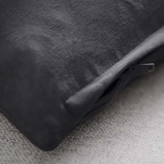 IKEA SANELA - kırlent kılıfı, 50x50 cm (koyu gri) koyu gri