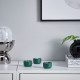 IKEA HEDERVÄRD - tealight mumluk, 3 cm (koyu turkuaz)