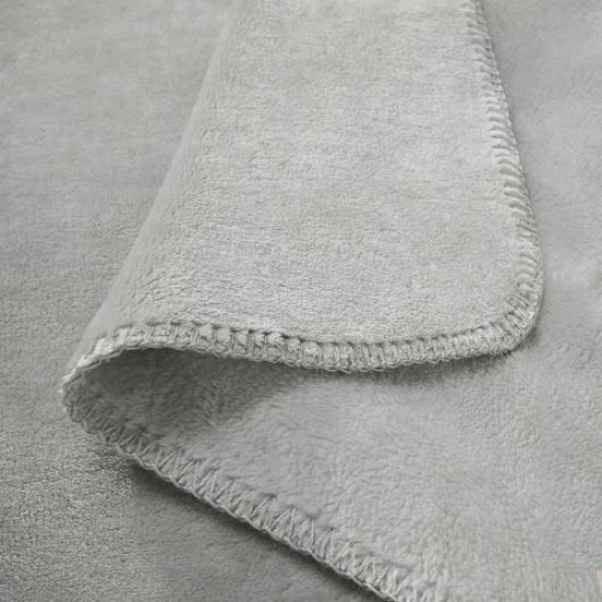 IKEA SLANGRAMAL - örtü, 150x200 cm (açık gri) açık gri