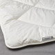 IKEA GULDBANAN - tek kişilik yorgan, sıcak tutar (beyaz) beyaz