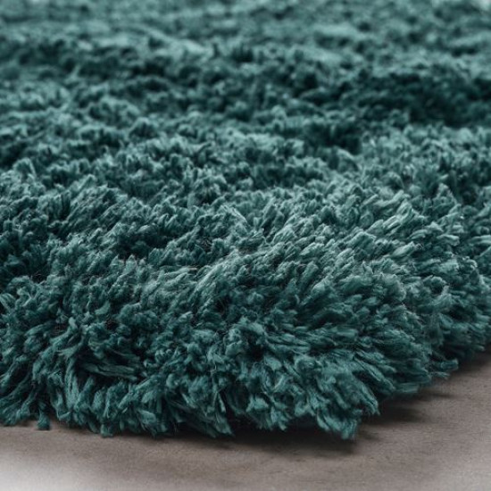 IKEA ALMTJÄRN - klozet önü paspası, 55x60 cm (gri-turkuaz)