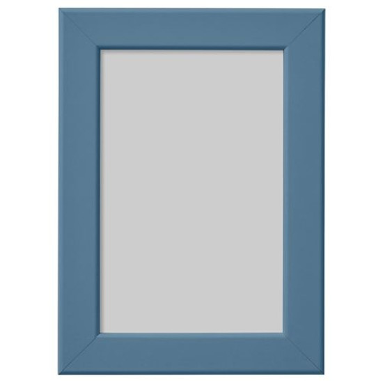 IKEA FISKBO - renkli çerçeve, 10x15 cm (mavi)