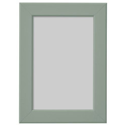 IKEA FISKBO - renkli çerçeve, 10x15 cm (yeşil)