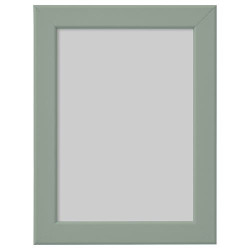 IKEA FISKBO - renkli çerçeve, 13x18 cm (yeşil)