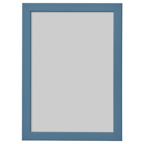IKEA FISKBO - renkli çerçeve, 21x30 cm (mavi)