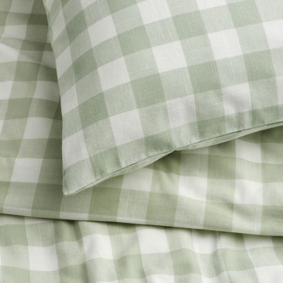 ikea-ektandvinge-çift-kişilik-nevresim-seti-240x220-50x60-cm-soluk-gri-yeşil-beyaz-kareli-soluk-gri-yeşil-beyaz-kareli