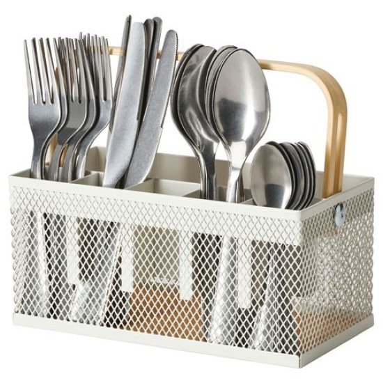ikea-vimpelfisk-6-kişilik-çatal-bıçak-takımı-paslanmaz-çelik-bambu-kırık-beyaz-paslanmaz-çelik-bambu-kırık-beyaz