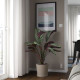 ikea-klotlönn-seramik-saksı-24-cm-gri-bej