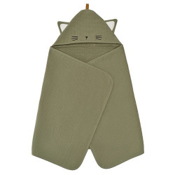 IKEA GULDVÄVARE - bebek banyo havlusu, 60x125 cm (yeşil)