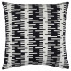 IKEA STOCKHOLM 2025 - kırlent kılıfı, 50x50 cm (kırık beyaz-siyah) kırık beyaz-siyah