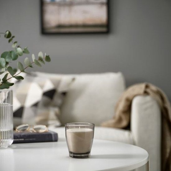 ikea-lindlönnskog-bardakta-kokulu-mum-50-saat-gri