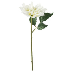IKEA SMYCKA - yapay çiçek, 30 cm (beyaz)