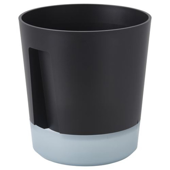 ikea-vardtrad-sulama-düzenekli-saksı-15-cm-antrasit