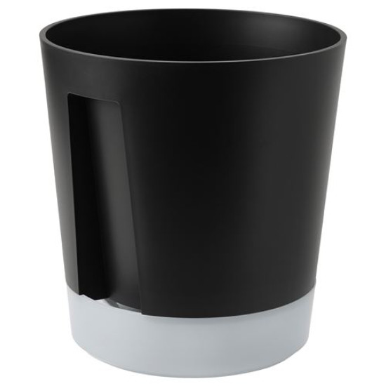 ikea-vardtrad-sulama-düzenekli-saksı-24-cm-antrasit-antrasit
