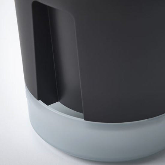ikea-vardtrad-sulama-düzenekli-saksı-9-cm-antrasit-antrasit