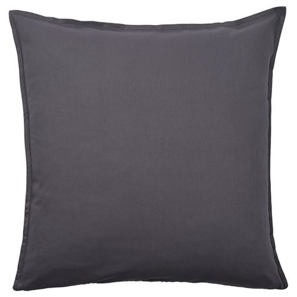 IKEA GURLI - kırlent kılıfı, 65x65 cm (koyu gri)