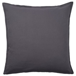IKEA GURLI - kırlent kılıfı, 65x65 cm (koyu gri)