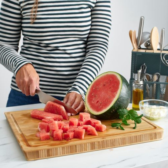 IKEA APTITLIG - kesme tahtası, 45x36 cm (bambu) bambu