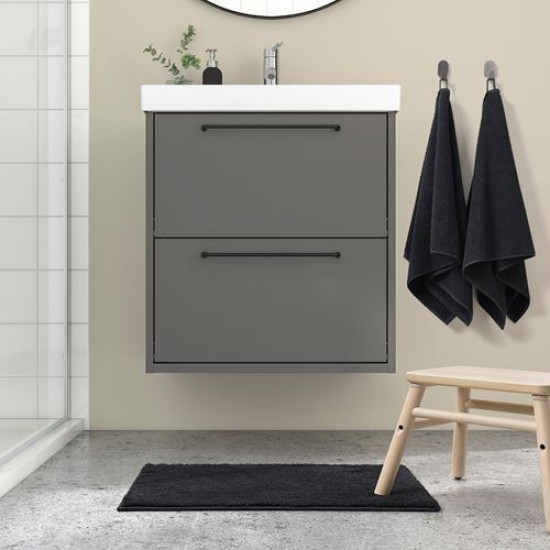 ikea-backmara-banyo-paspası-40x60-cm-siyah-siyah