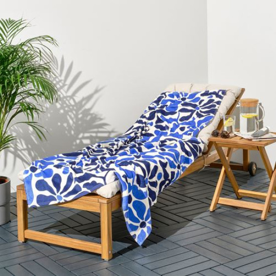 IKEA GULYXNE - plaj havlusu, 100x180 cm (mavi)