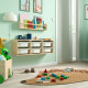 IKEA TROFAST - çocuk duvar rafı, 93x21x30 cm (çam-beyaz)