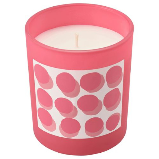 ikea-blodbok-bardakta-kokulu-mum-45-saat-parlak-pembe-parlak-pembe