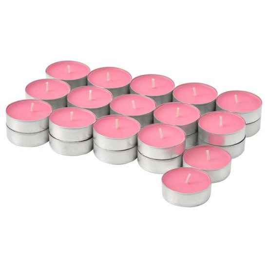 ikea-blodbok-kokulu-tealight-mum-3-5-saat-parlak-pembe-parlak-pembe
