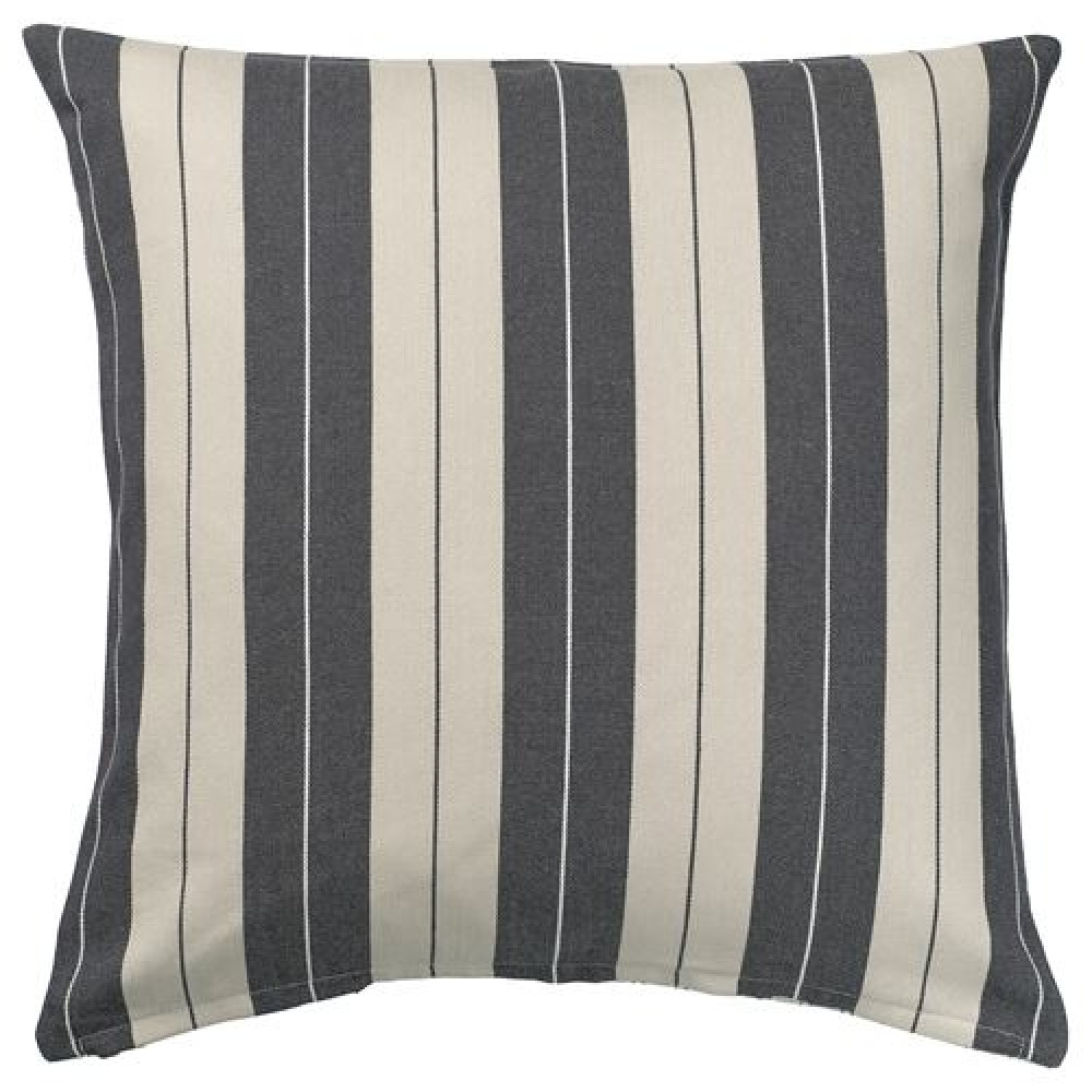 IKEA KORALLBUSKE - kırlent kılıfı, 50x50 cm (açık bej-antrasit)