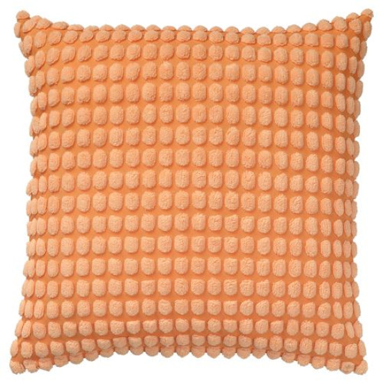 IKEA SVARTPOPPEL - kırlent kılıfı, 50x50 cm (açık turuncu) açık turuncu