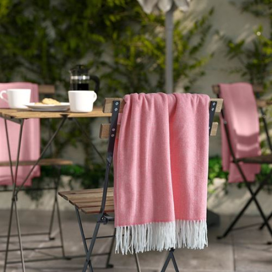 IKEA HOLMVI - örtü, 120x160 cm (pembe) pembe