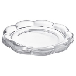 IKEA BLADFÅGEL - mum tabağı, 11 cm (saydam cam)