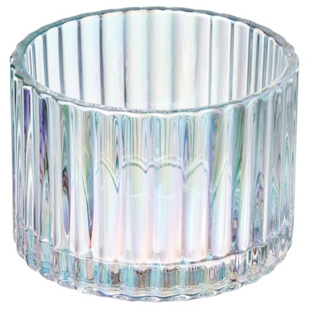 IKEA RÄFFELBJÖRK - tealight mumluk, 5 cm (sedef rengi)