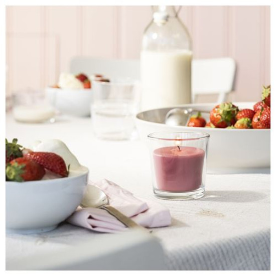 ikea-blodbok-bardakta-kokulu-mum-25-saat-parlak-pembe