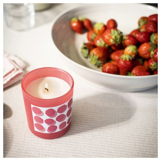 ikea-blodbok-bardakta-kokulu-mum-45-saat-parlak-pembe-parlak-pembe