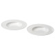 ikea-stockholm-2025-çukur-tabak-seti-25-cm-beyaz