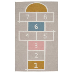 IKEA STÄPPSPARV - çocuk halısı, 100x160 cm (bej)