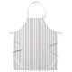 IKEA RINNIG - mutfak önlüğü, 69x85 cm (beyaz-siyah) beyaz-siyah