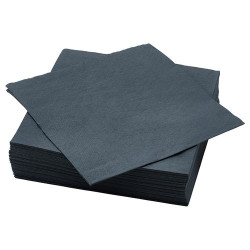IKEA FANTASTISK - peçete, 40x40 cm (koyu gri)