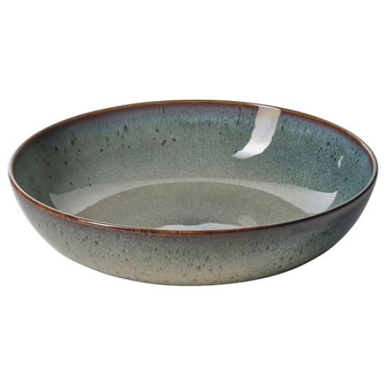ikea-gladelig-seramik-servis-kasesi-30-cm-bej-yeşil-bej-yeşil