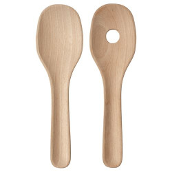 IKEA SKALLKNEKT - servis takımı, 23 cm (huş)