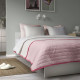 ikea-vetejordfly-yatak-örtüsü-260x250-cm-pembe-beyaz-pembe-beyaz