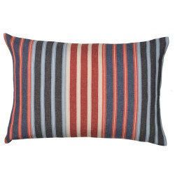 IKEA KORALLBUSKE - kırlent kılıfı, 40x58 cm (mavi-kırmızı)
