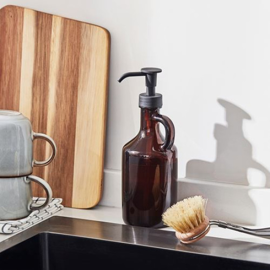 IKEA VÄLVÅRDAD - sıvı sabunluk, 380 ml (kahverengi) kahverengi